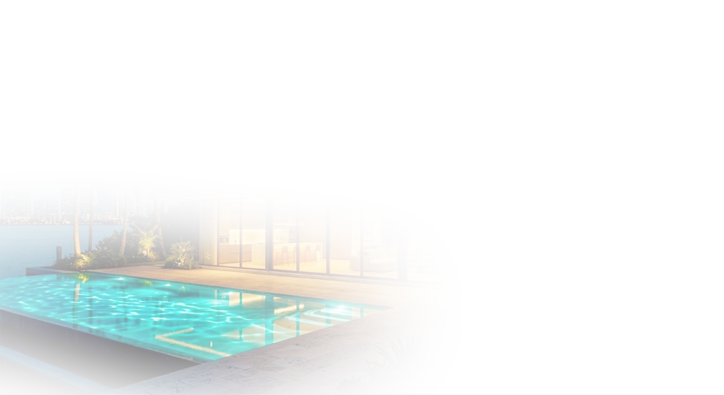 Pool lights on